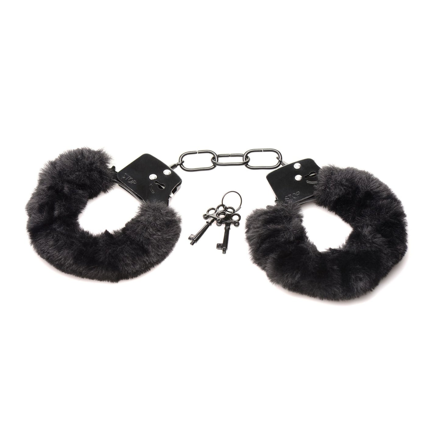 XR Brands Cuffed In Fur Handcuffs | Master Series