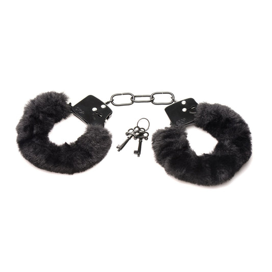 XR Brands Cuffed In Fur Handcuffs | Master Series