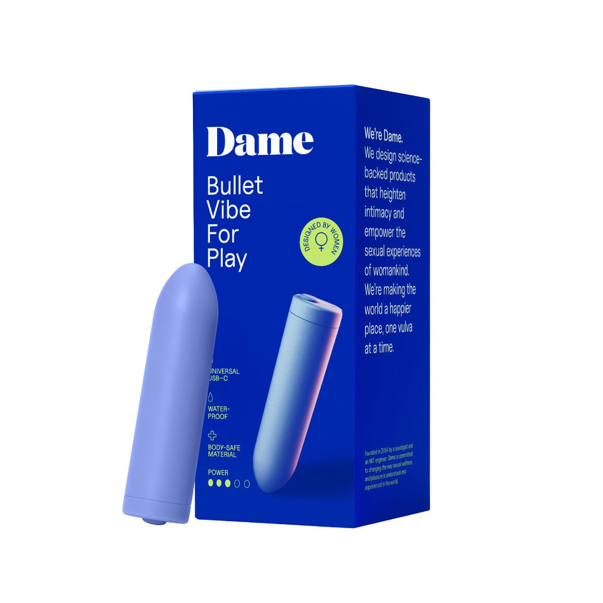 Zee Bullet Vibrator Periwinkle | Dame